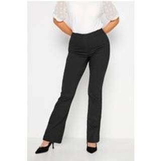 M & Co M & Co Black Bootcut Bengaline Trousers