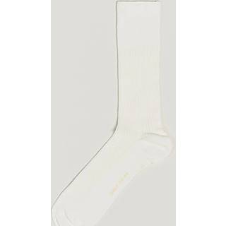 CDLP Cotton Rib Socks White