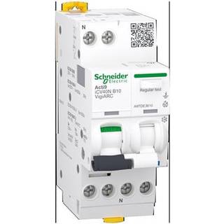 Schneider Gnistdetektor mcb+rcd+afd 1pn b10a 30ma