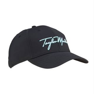 TaylorMade W Script Hat BLACK/AQUA