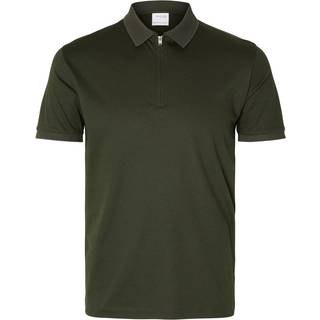 SLHFAVE ZIP SS POLO B