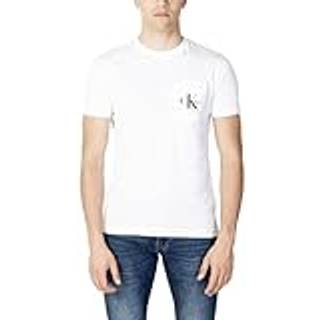 Slim Monogram Pocket T-shirt - White - XXXL