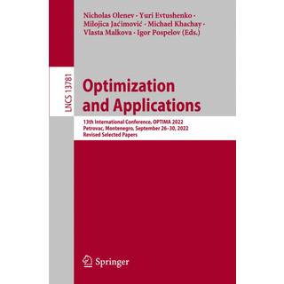 Optimization and Applications