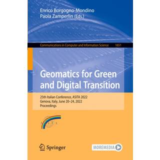 Geomatics for Green and Digital Transition