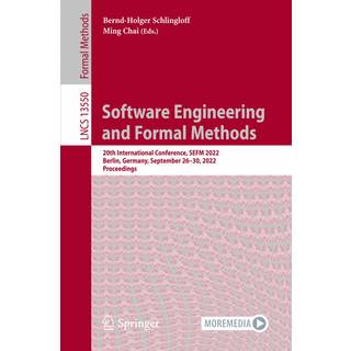 Software Engineering and Formal Methods