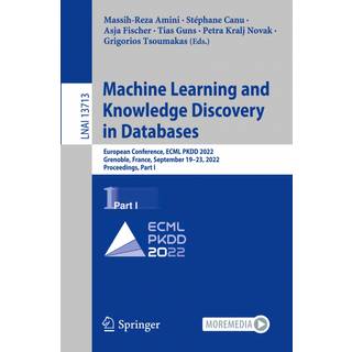 Machine Learning and Knowledge Discovery in Databases