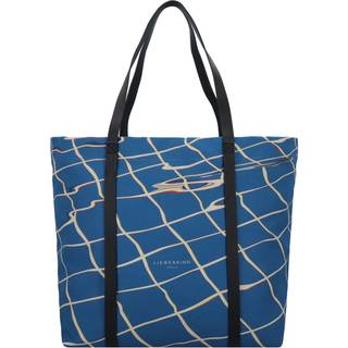 Liebeskind Aurora Canvas Shopper taske blå