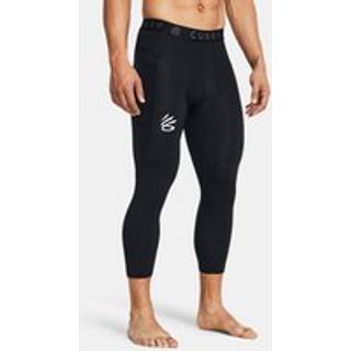 Curry Brand Men's ¾ Leggings Black / Black / White XXL