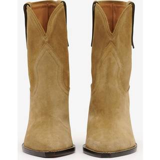 Isabel Marant Leyane suede mid-calf cowboy boots - brown - EU 35