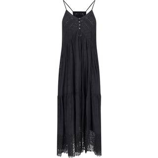 Marant Etoile Sabba embroidered cotton maxi dress - black - M