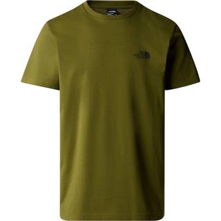 The North Face S/S Simple Dome Tee T-shirt Herrer størrelse M farve olivengrøn