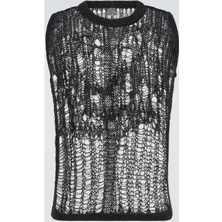 Rick Owens Mohair blend top - black - EU 46