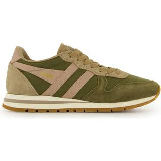 Gola Women's Daytona Chute Sneaker Damer størrelse 8 farve beige/olivengrøn