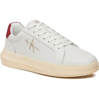 Calvin Klein White Polyester Sneakers