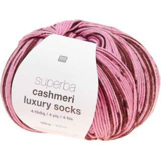 Superba Cashmeri Luxury Socks 4fädig - Rosa