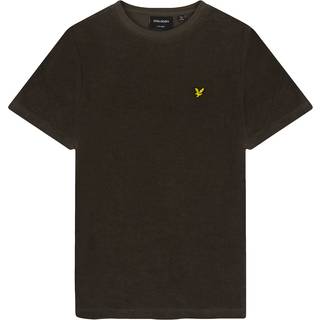 Lyle And Scott Drengenes håndklæde T-shirt W485 Oliven