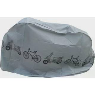 Cykelcover, regnbeskyttelse og UV -beskyttelse Sølv