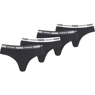 Women&#39;s Puma Brazilian (2-Pack), Black, Size 5, Clothing - Black - 5