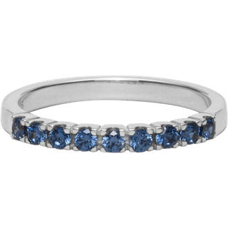 IX Princess Ring Blue Silver