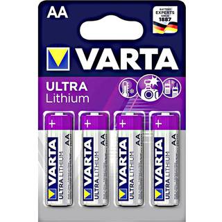 Varta Ultra Lithium L91 Batterier 4er Blister