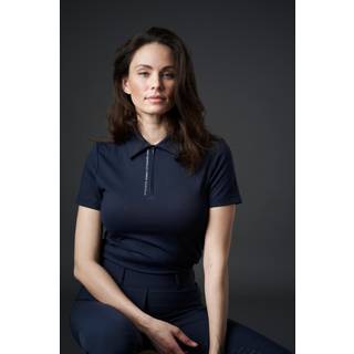 Catago - Polo med 1/2-lynlås, Navy, Nash SS zip polo. - Navy / M