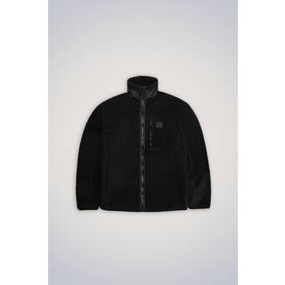 Rains Unisex Yermo Fleece Jacket T1 Black, XS