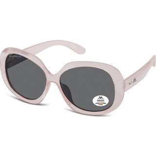 Montana Briller MP63 Polarized MP63D 60 Solbriller Kvinder Lyserød - Transparent Pink - 60mm
