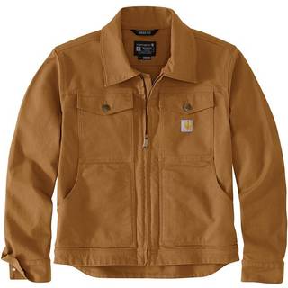 Carhartt Duck jakke S, brun, Duck  relaxed fit 105748BRN-S