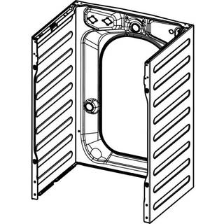 Electrolux kabinet, bagside, samling, Omega 140230366019