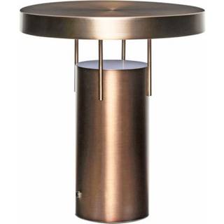 BringMe Portable bordlampe / batterilampe, bruneret messing