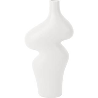 Vase Organic Curves Ø2cm polyresin hvid