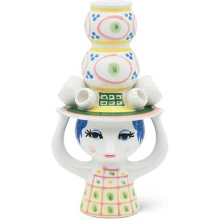Lady with hat lysestage 16 cm, rosa