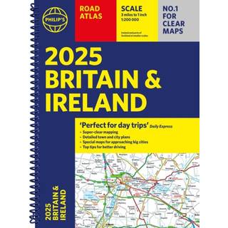 2025 Philip's Road Atlas Britain and Ireland