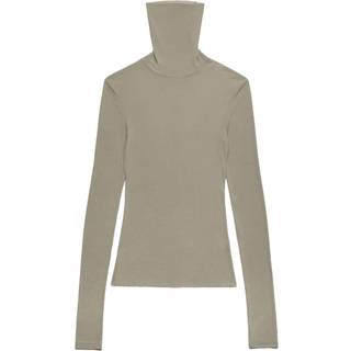 Ami Paris Turtleneck ribbed-knit top - brown - EU 54