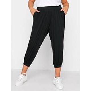 Yours Curve Afkortet Jersey Harem Joggers48