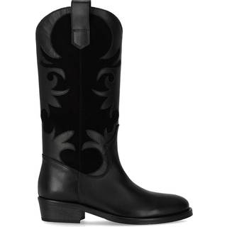 VIA ROMA 15 VENICE BLACK TEXAN BOOT