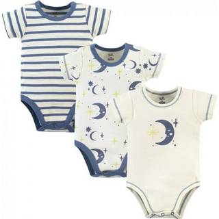 R?rt af naturen unisex baby organiske bomuld bodysuits m?ne 9-12 m?neder