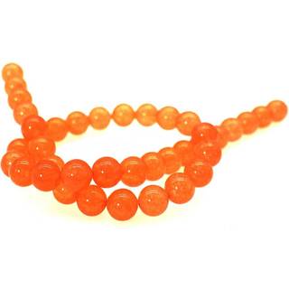 Chalcedony perler natursten perler runde glatte perler l?se perler til smykker, der fremstiller DIY h?ndlavet 15 """" 1 streng pr. Taske (10 mm 20