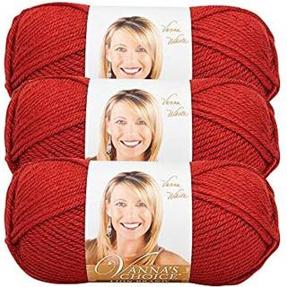 (3 pakke) Lion Brand Yarn Vanna's Choice Yarn Brick