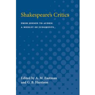 Shakespeare's Critics