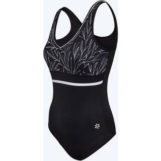 Watery badedragt til damer - Vivien - Sort/hvid - Badedragter