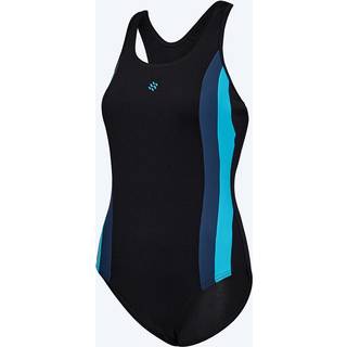 Watery badedragt til damer - Marella - Sort/blå - Svømmedragt