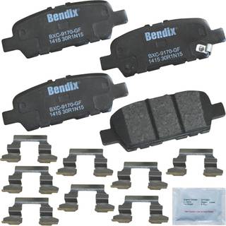 BENDIX Prioritet1 CFC1415 Bagbremseklodser til Infiniti EX35 EX37 FX35 G25 G37 JX35 M35H M37 Q40 Q50 Q60 Q70 Q70L QX50 QX60 QX70 NISSAN 370Z ALTI