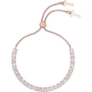 Ted Baker Rose Gold Icon Crystal Bracelet - Adjustable