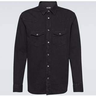Tom Ford Denim shirt - black - EU 37
