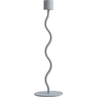 Cooee Design Curved Lysestage 26 Cm - Lysestager Rustfrit Stål Pale Blue - HI-029-06-PB