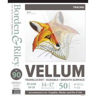 Vellum Trace90 PD 14x17 50Sh