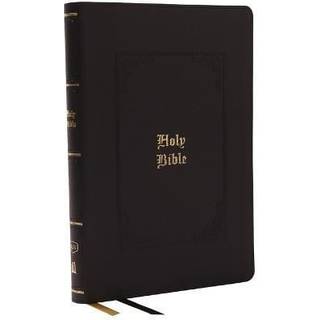 KJV Holy Bible: Giant Print Thinline Bible, Black Leathersoft, Red Letter, Comfort Print: King James Version (Vintage Series)