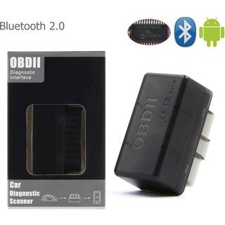 Fejlkodelæser Super Mini ELM327 OBD2 Bluetooth 2.0, Svart