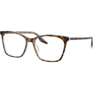 Ray-Ban RX5422F Asian Fit 5082 52 Briller Kvinder Tortoiseshell - Dark Tortoise on Transparent - 52mm